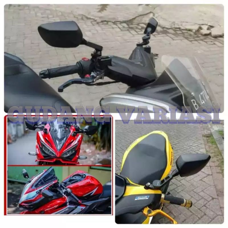 Spion Ducati Full cnc Nmax Pcx R15 R25 Xmax aerox ninja R RR