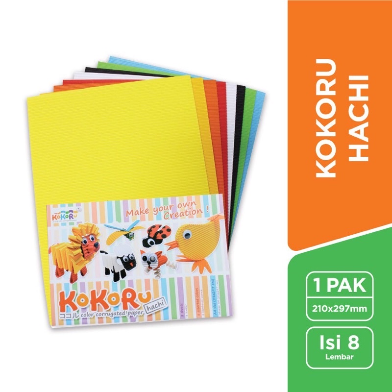 

KERTAS BERGELOMBANG/KERTAS KOKORU A4