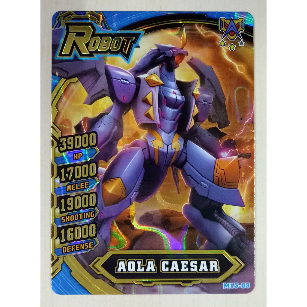 Hero of Robots Galaxy Epoch Ver.1 Gold Robot Aola Caesar