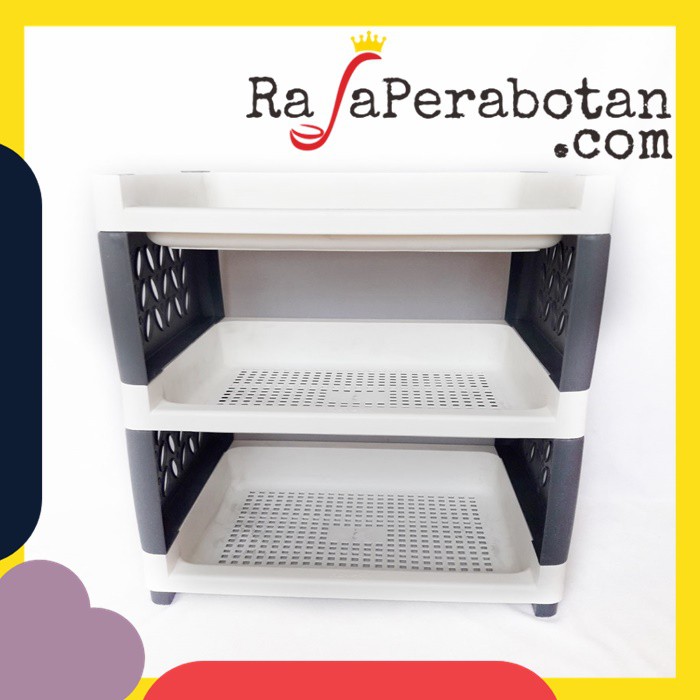 RAK ROVEGA | RAK SUSUN PLASTIK ROVEGA | RAK SERBAGUNA ROVEGA | SMR-310| RAK 3 SUSUN | RAK ROVEGA