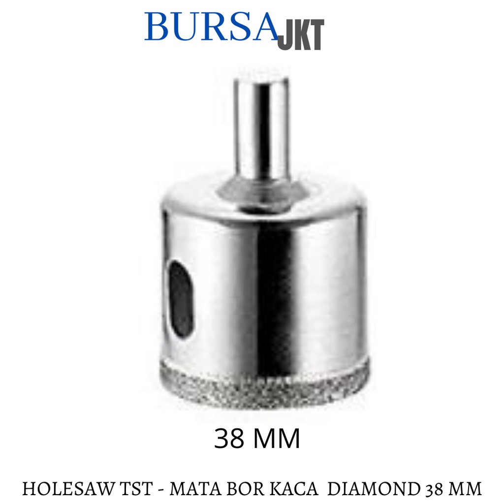 38 MM MATA BOR KACA KERAMIK MARMER DIAMOND MARMER HOLESAW