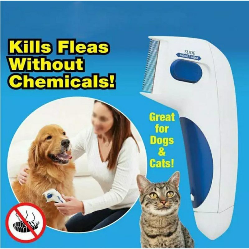 alat pembasmi kutu pembunuh kutu elektrik electric pet flea killer tick removal non chemical non toxic