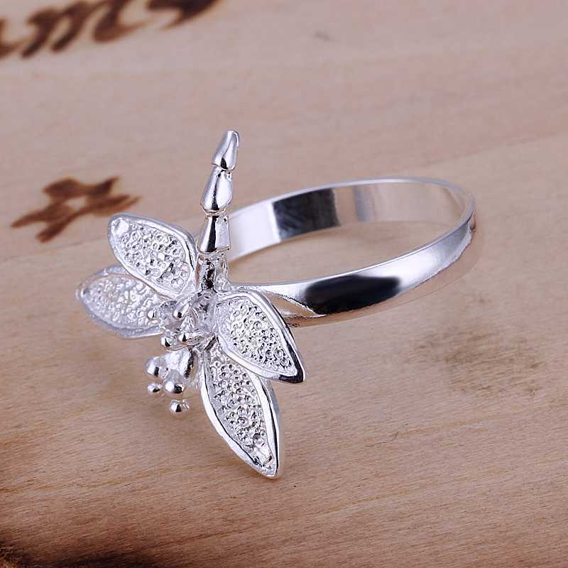 Cincin Sterling Silver 925 Model Capung Untuk Wanita Jza0232