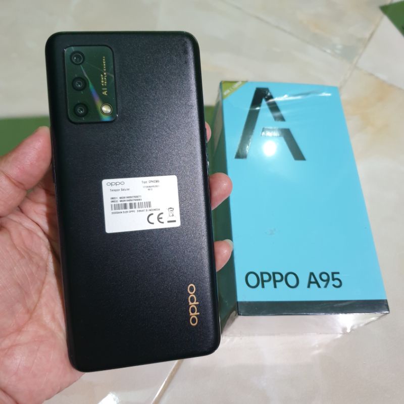 Oppo A95 8/128 Ram 8gb Rom 128gb second mulus dan lengkap