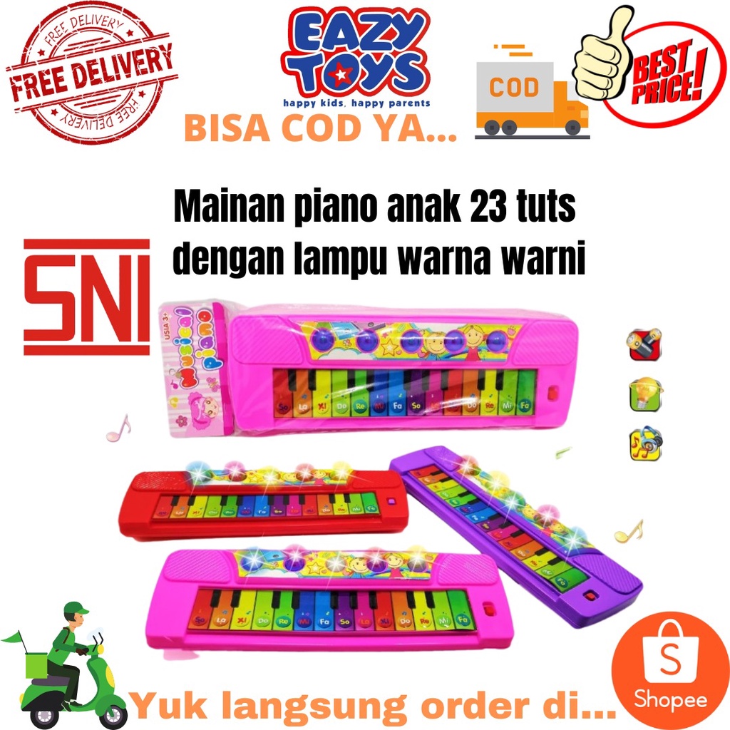 Mainan Piano Anak 12 Nada Mainan Musik Anak dan Bayi