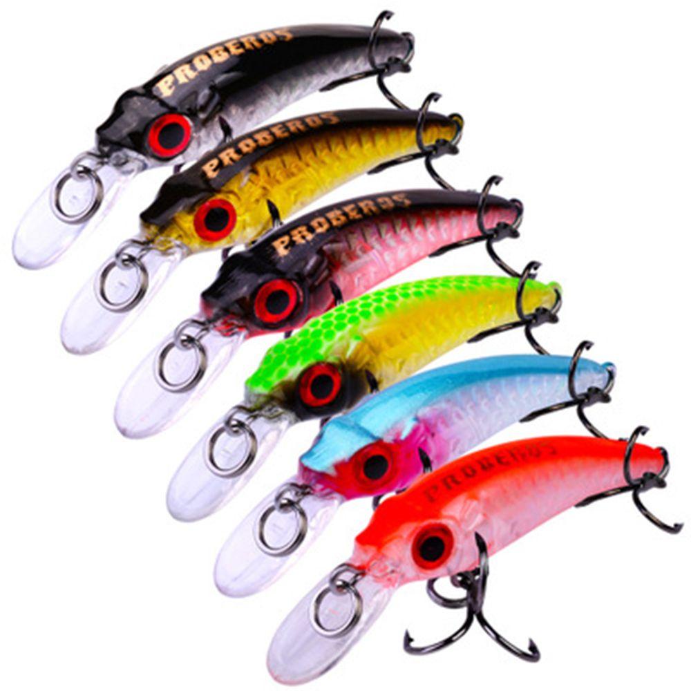 Umpan Ikan Kecil Nanas 6cm/3.5g Crankbaits Bermanfaat Jerkbait