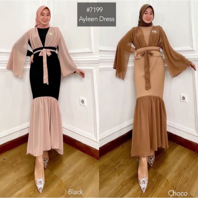 Ayleen Dress / Dress MK /Ratu Hijab Fashion