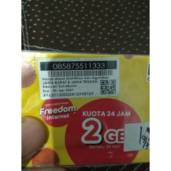 Nomor Cantik Indosat Im3 Triple 3 Murah 085 87 55 11 333