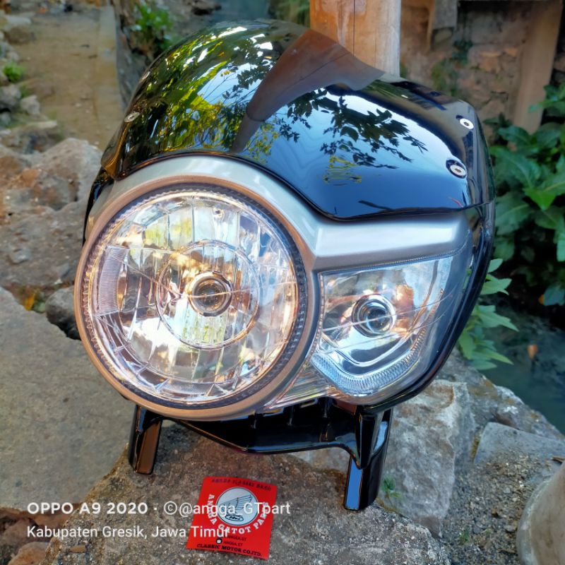 Kepala Pece headlamp pece kepala lampu tiger pece  headlamp lampu tiger revo 2010