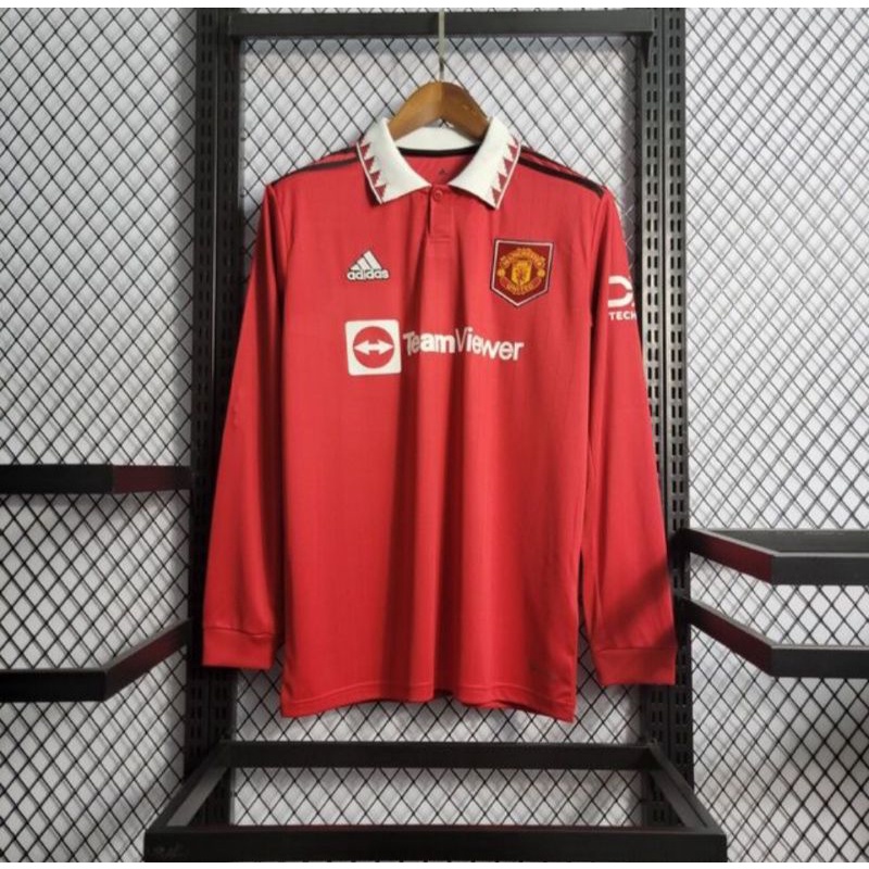 (LONGSLEEVE) JERSEY MU HOME LS LONGSLEEVE LENGAN PANJANG LONG SLEEVE NEW 2022 2023 GO GRADE ORIGINAL