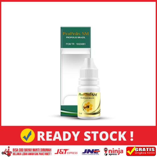 Propolis SM Brazilian 100% Asli / Obat Kumur / Penghilang Bau Mulut / Propolis Brazilian