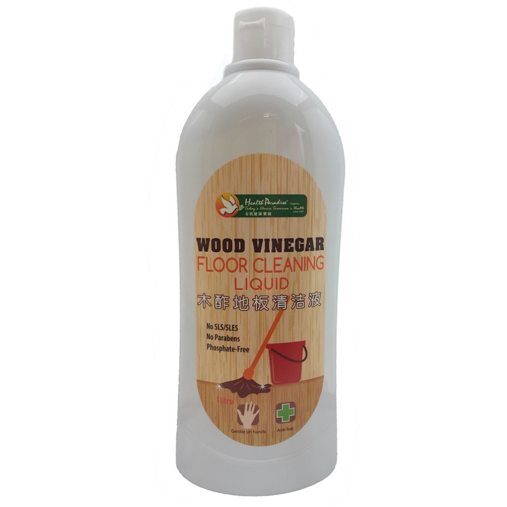 Health Paradise Wood Vinegar Liquid Floor Cleaning 1L (No Paraben)