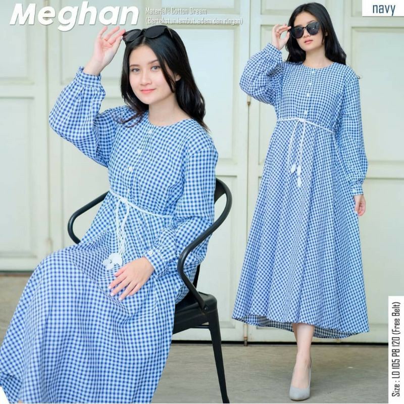 MEGHAN/TUNIK/baju muslimah/pakaian wantita/tebaru/terlaris/kekinian/#