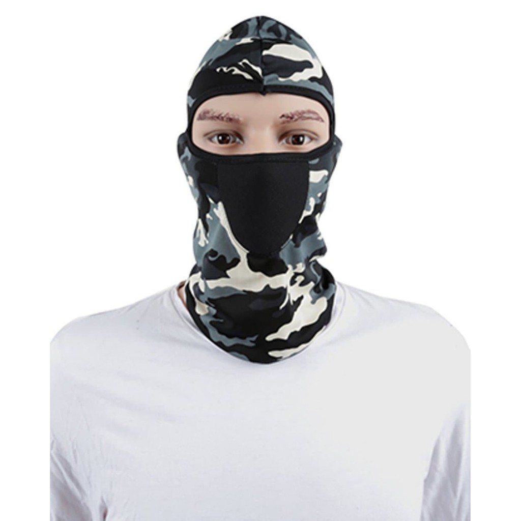 Masker Ninja Mask Army Camuflase Loreng Masker Motor Pelindung Helm