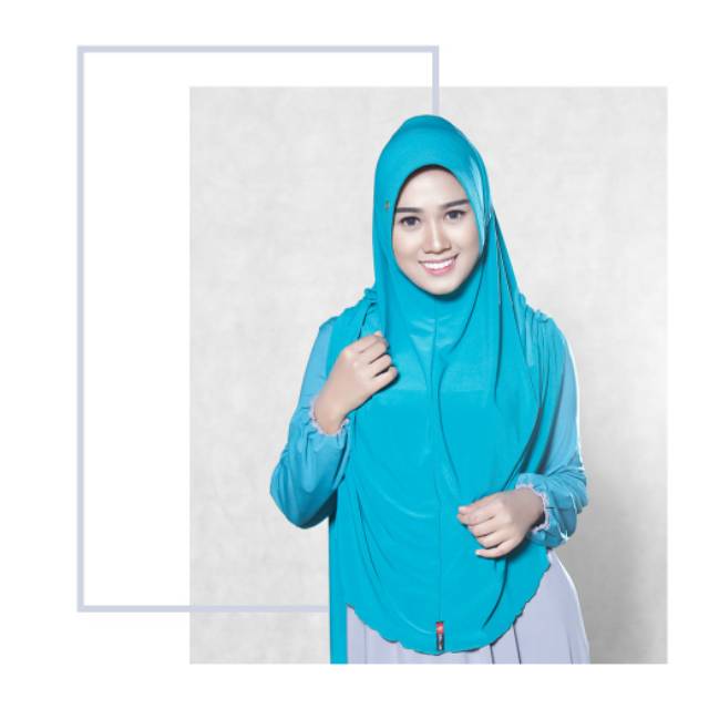 Hijab Instant Jilbab Bergo Kerudung Grosir Jilbab Serut Nafisa - Nf Fajrina
