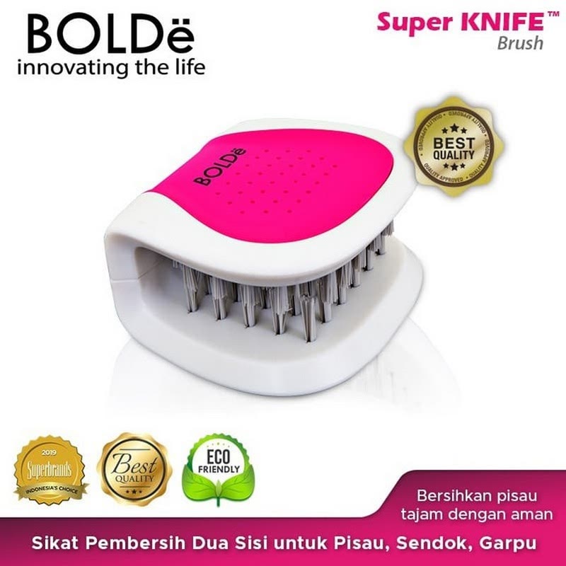 BOLDe Super Knife Brush Pembersih Alat Masak Pisau Dan Gunting Dapur