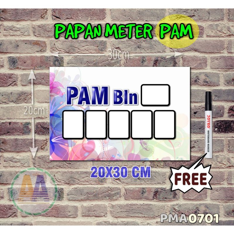 

Papan Meter Listrik PLN PAM motif Unik - Pastel 01 - Toko2A