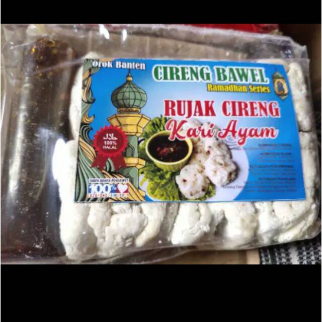 

Rujak cireng bawel isi 20