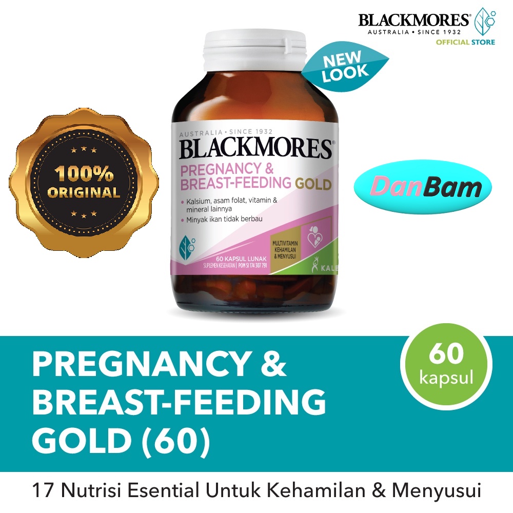 Blackmores Pregnancy &amp; Breast - Feeding Gold (60)