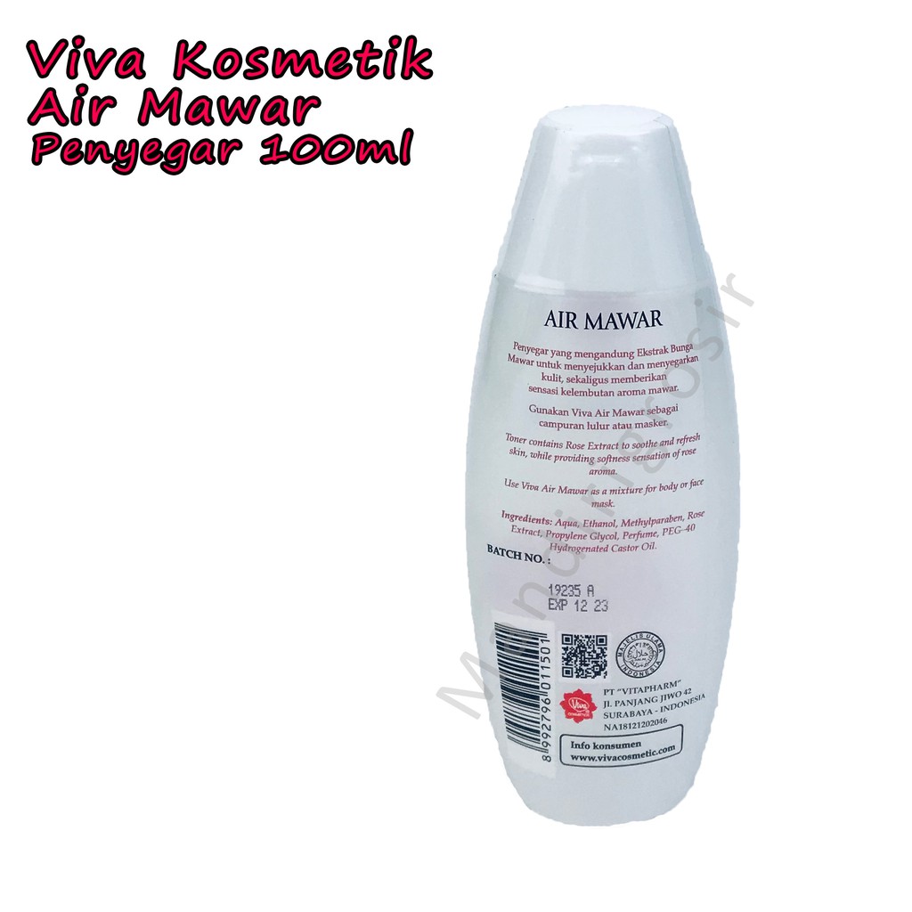 Penyegar * Air Mawar * 100ml * viva