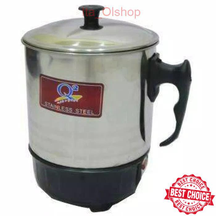 MUG TEKO LISTRIK STAINLESS 12 CM