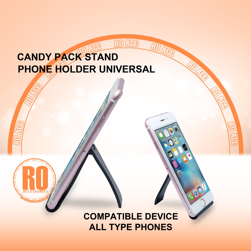 [RO ACC] CANDY PACK STAND PHONE HOLDER UNIVERSAL FOR ZOOM DAN NONTON SOUVENIR