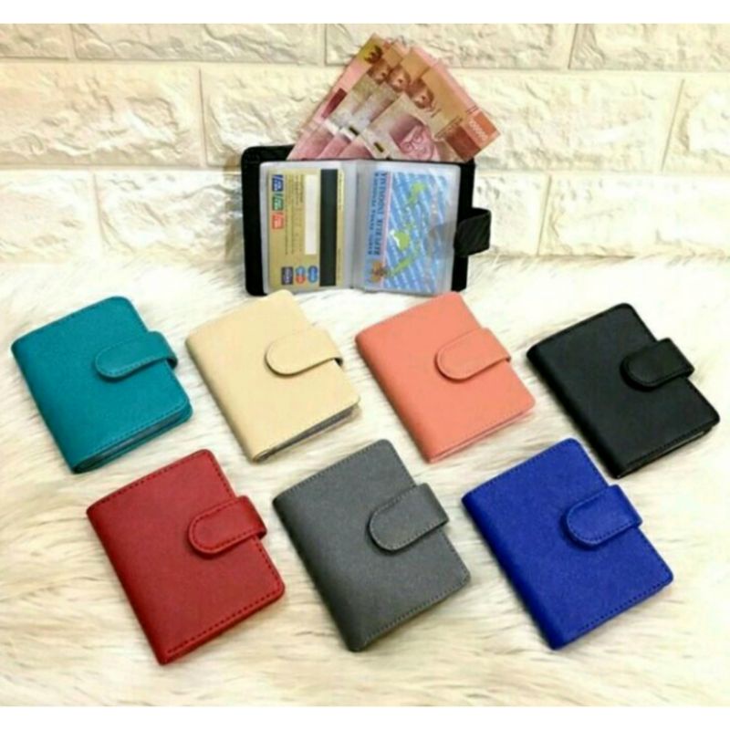 DOMPET KARTU KANCING