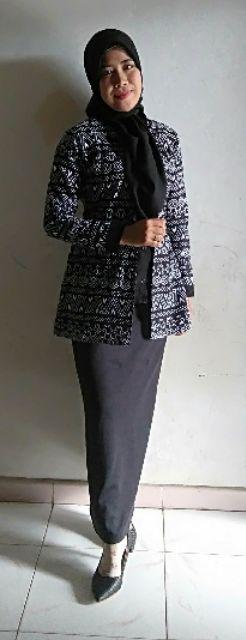 Batik Ranti | Maura Couple - Sania Ruffle Batik Couple Ori Ndoro Jowi Dnt