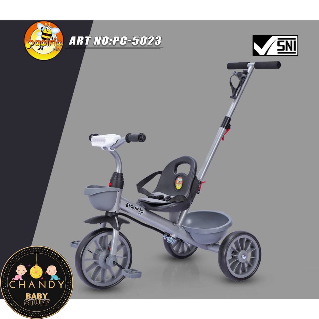 SEPEDA ANAK RODA TIGA TRICYCLE PC 5023 (MUSIK DAN LAMPU)