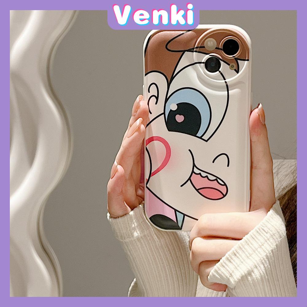 iPhone Case Silicone Soft Case Airbag Shockproof Protection Camera Cartoon Cute Couple Case Compatible For iPhone 11 Pro Max 13 Pro Max 12 Pro Max 7Plus xr XS Max