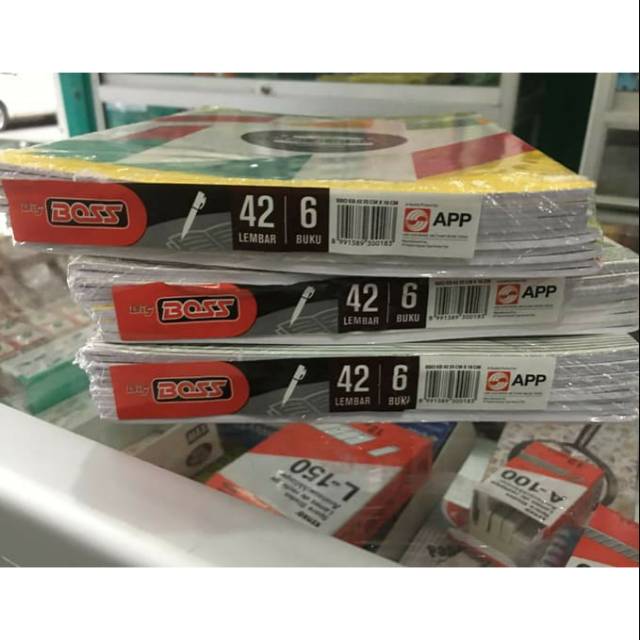 

Buku Tulis Bigboss 42 Lembar 6 buku