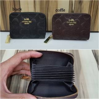 Dompet Kartu Coach  Card Holder 12x9 cm Shopee  Indonesia