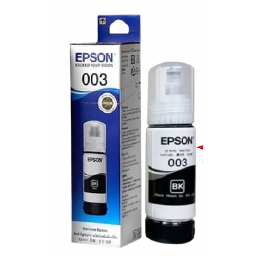 REFILL EPSON 003 Black ORIGINAL- Tinta epson hitam