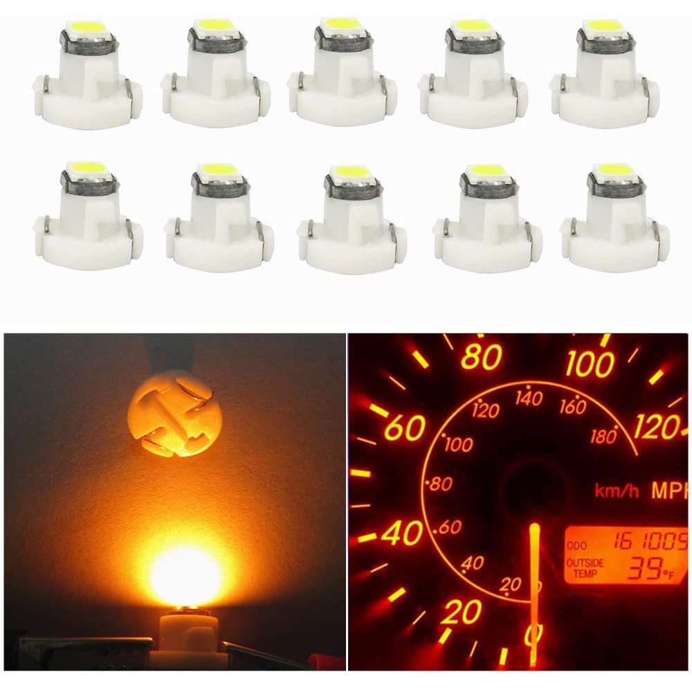 Lampu LED Dashboard Speedometer Mobil Panel T3 T4.2 T4.7 High Power 3030  Neo Wedge 1 SMD