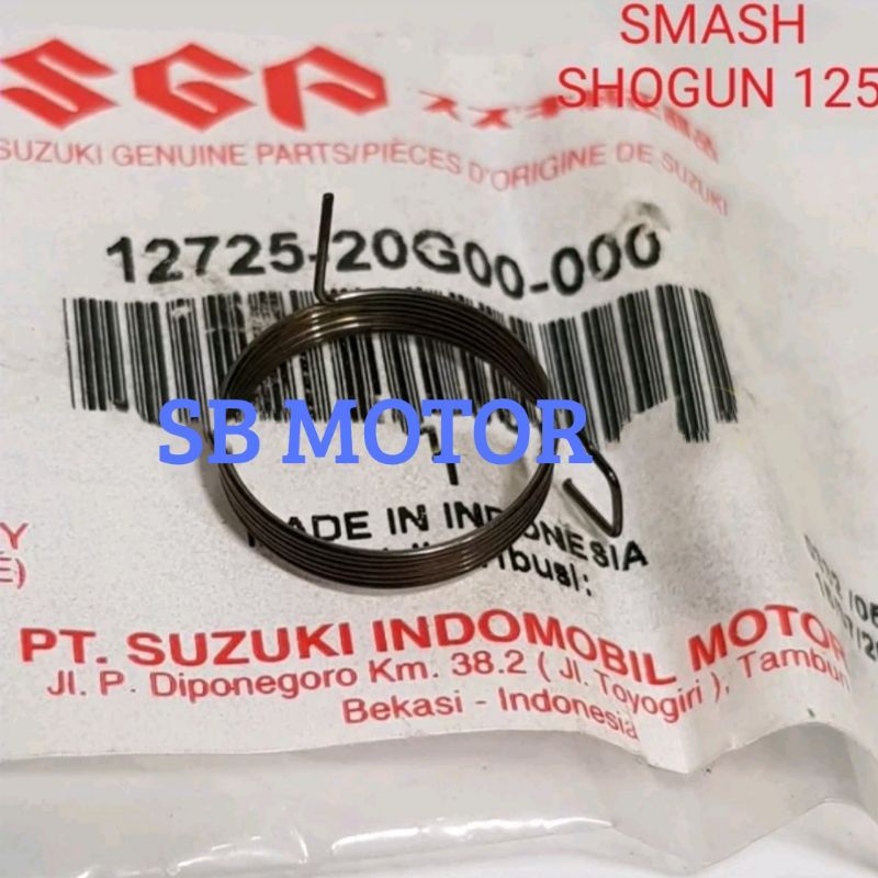 PER OTOMATIS SMASH SHOGUN 125 ARASHI SMASH NEW ORISINIL SGP 12725-20G00-000