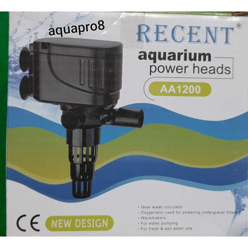 Waterpump Power Head Recent AA 1200 Recent AA1200