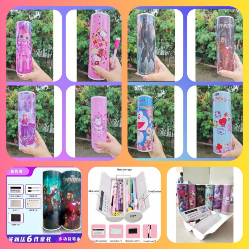 

Tempat pensil tabung kreatif multifungsi