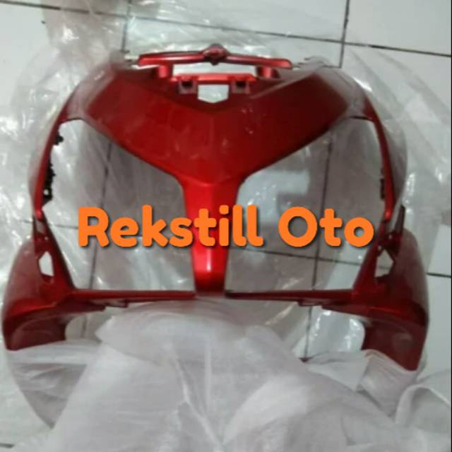 Tameng depan vario 110 karbu lama merah