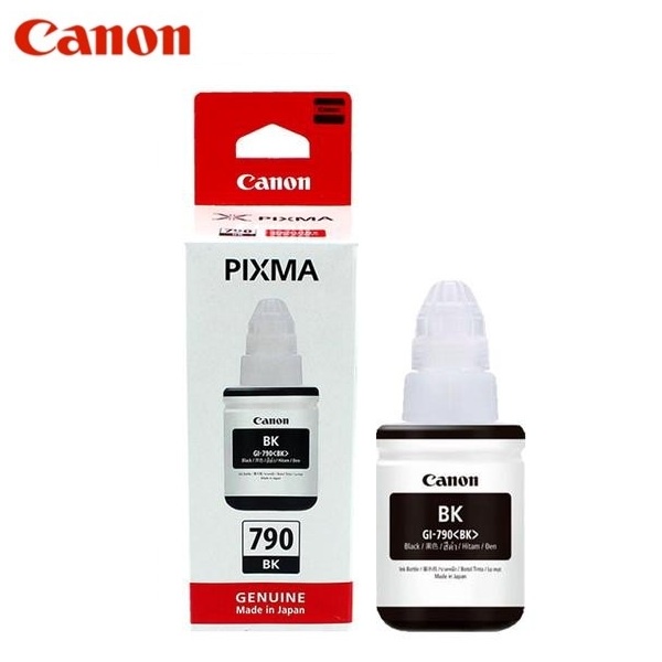 TINTA PIXMA 790 BK / TINTA CARTRIDE CANON / TINTA REFIL CANON BLACK / TINTA PRINTER CANON G1010 G201
