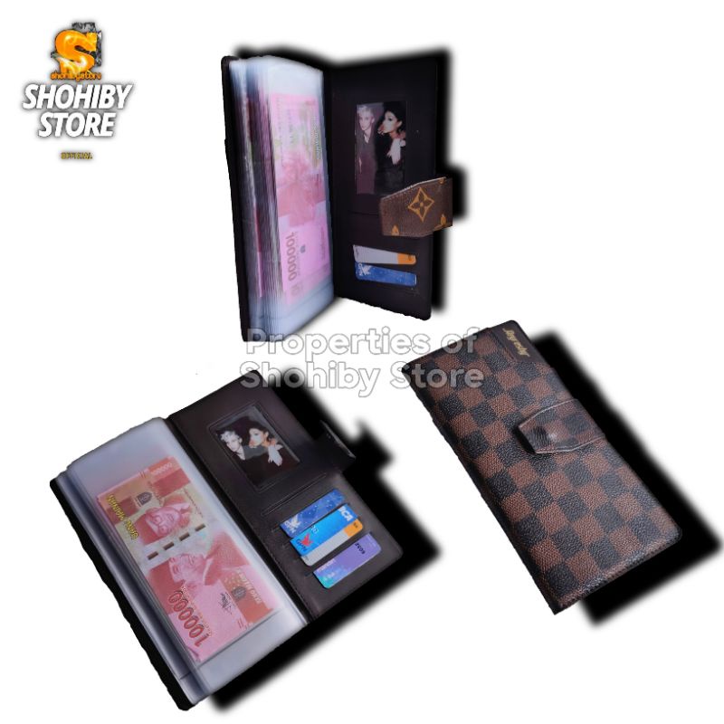 dompet pintar wallet organizer pengatur keuangan bulanan model penutup kancing