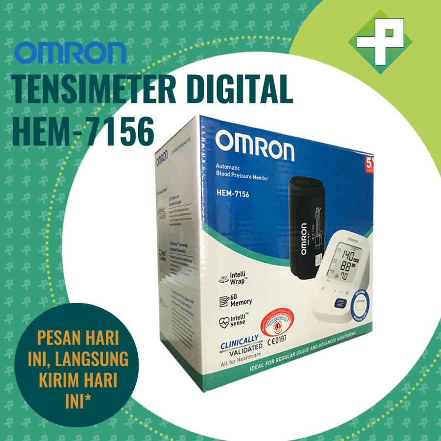 Tensimeter Digital Omron HEM-7156 / Blood Pressure Digital Monitor Omron HEM-7156