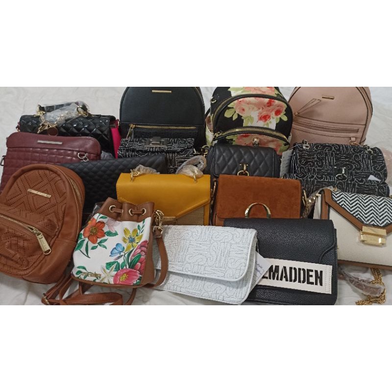 Aldo, Steve Madden, dan Betsey Johnson bag clearance original