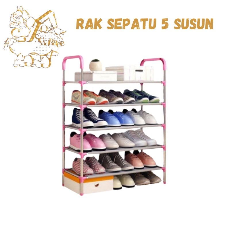 RAK SEPATU 5 SUSUN