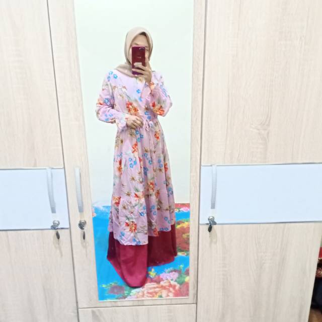 Gamis bunga by extu