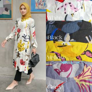 Dalia Tunik Ukuran S M L XL XXL XXXL 5L Baju Atasan Dalia Tunik Ukuran S M L XL XXL XXXL 5L Baju Atasan