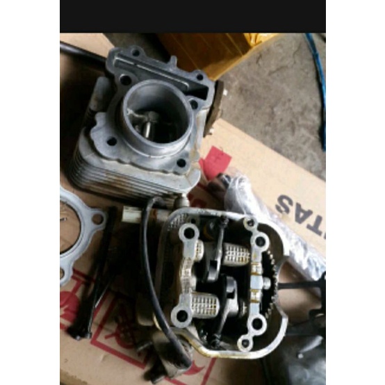 CYLINDER HEAD BLOK HEAD BLOK KOP BURING KOP HALFTCUFT MIO M3 MIO GT MIO Z 125 ORIGINAL COPOTAN