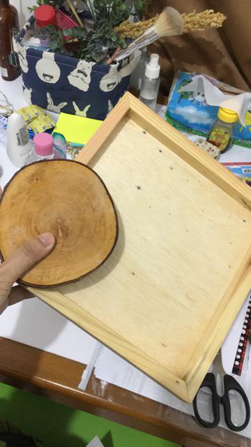 GUSTINSRI NAMPAN KAYU UNIK BAKI KOTAK SESERAHAN HANTARAN 