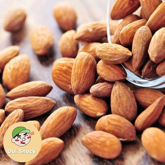 

500Gr Kacang Almond Panggang Kupas Blue Diamond / Roasted Almond