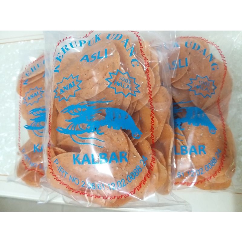 

KRUPUK UDANG LADA HITAM 360gr ANAI PONTIANAK