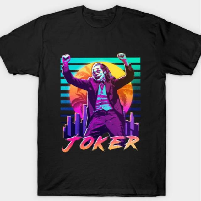 KAOS JOKER DANCE DANCING CLOWN BADUT BAJU TSHIRT COMBED 30S